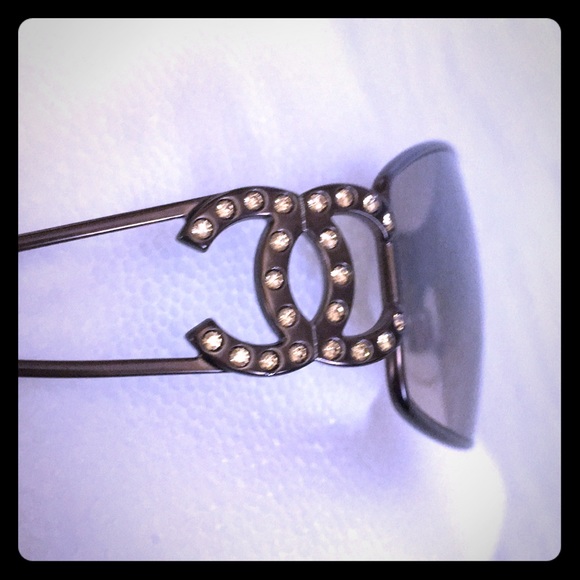 CHANEL Accessories - ON HOLD - Authentic CHANEL Bling Sunglasses